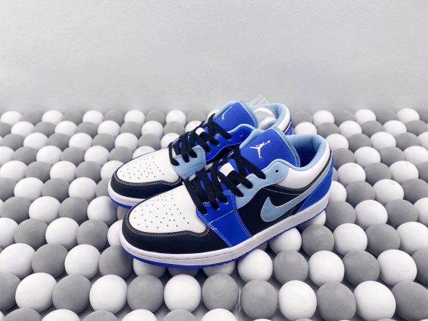 Air Jordan1 Low aJ1 White Black Blue - Image 2