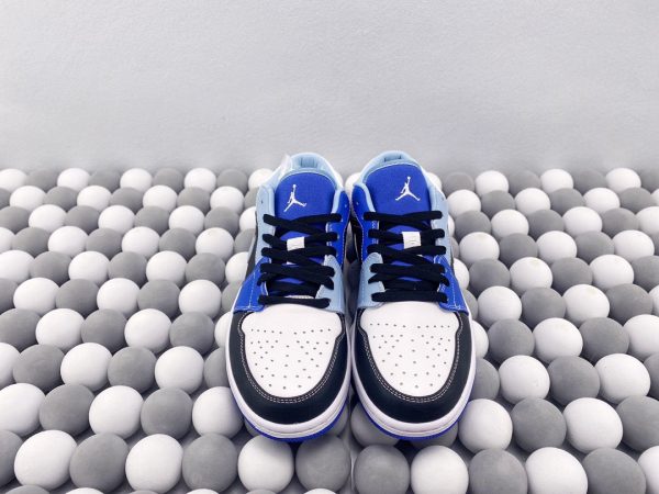 Air Jordan1 Low aJ1 White Black Blue - Image 10