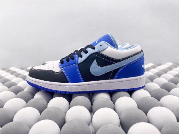 Air Jordan1 Low aJ1 White Black Blue - Image 9