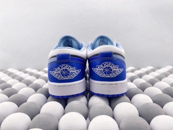 Air Jordan1 Low aJ1 White Black Blue - Image 8