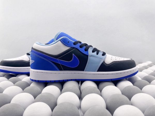 Air Jordan1 Low aJ1 White Black Blue - Image 7