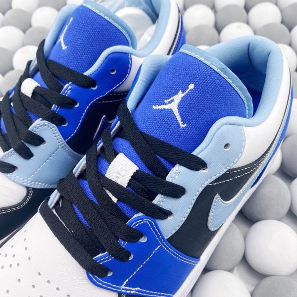 Air Jordan1 Low aJ1 White Black Blue - Image 5