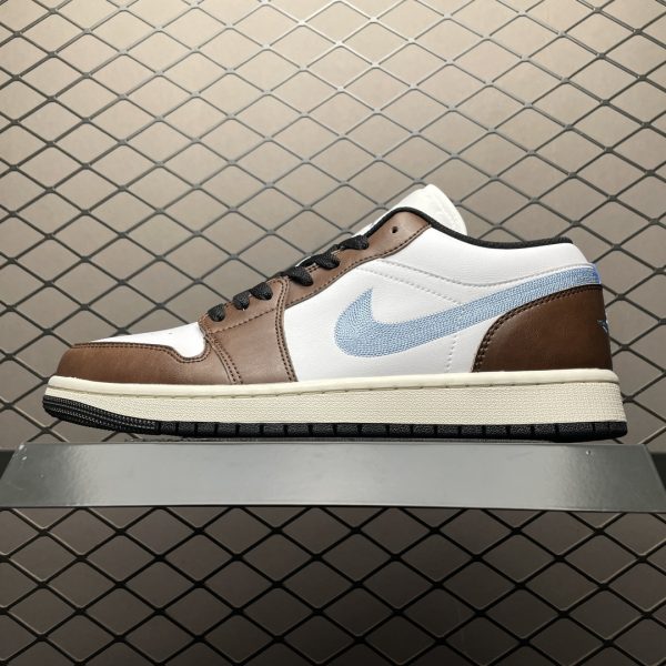Air Jordan 1 Low AJ1 Culture White Brown - Image 10