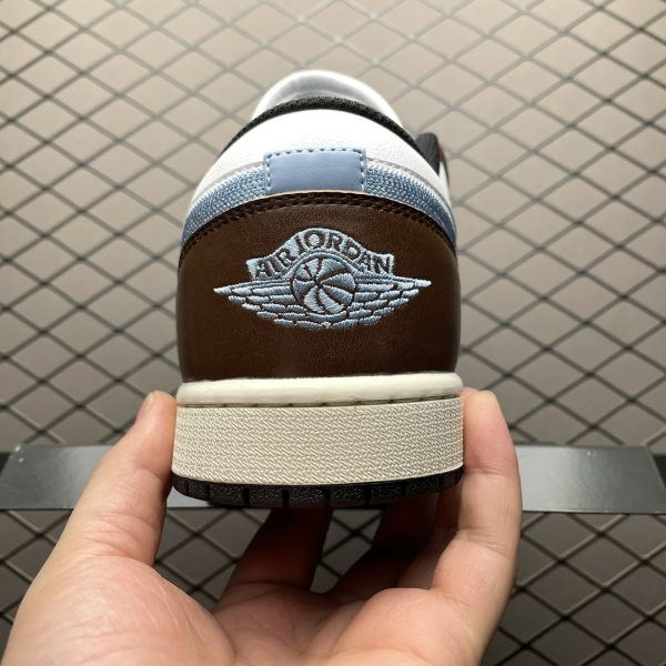Air Jordan 1 Low AJ1 Culture White Brown - Image 9