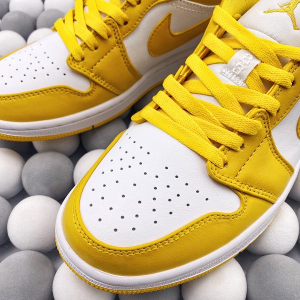 Air Jordan 1 Low AJ1  Mustard Yellow - Image 3