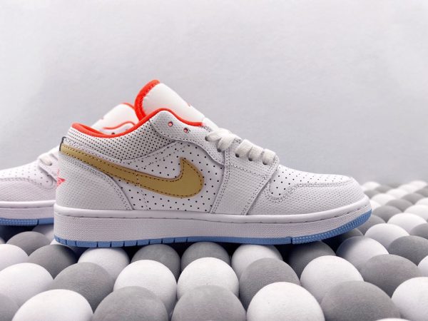 Air Jordan 1 Low White Sesameseed - Image 5