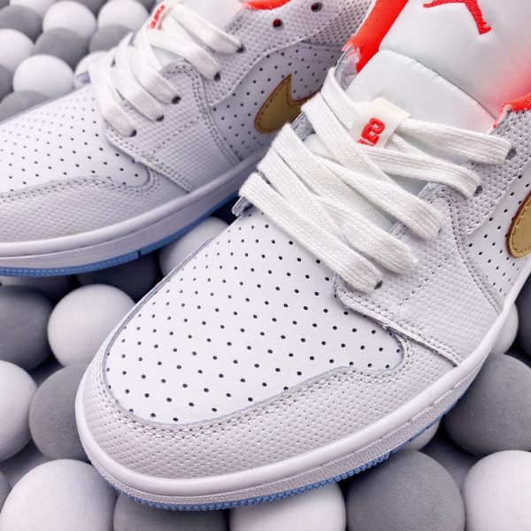 Air Jordan 1 Low White Sesameseed - Image 3